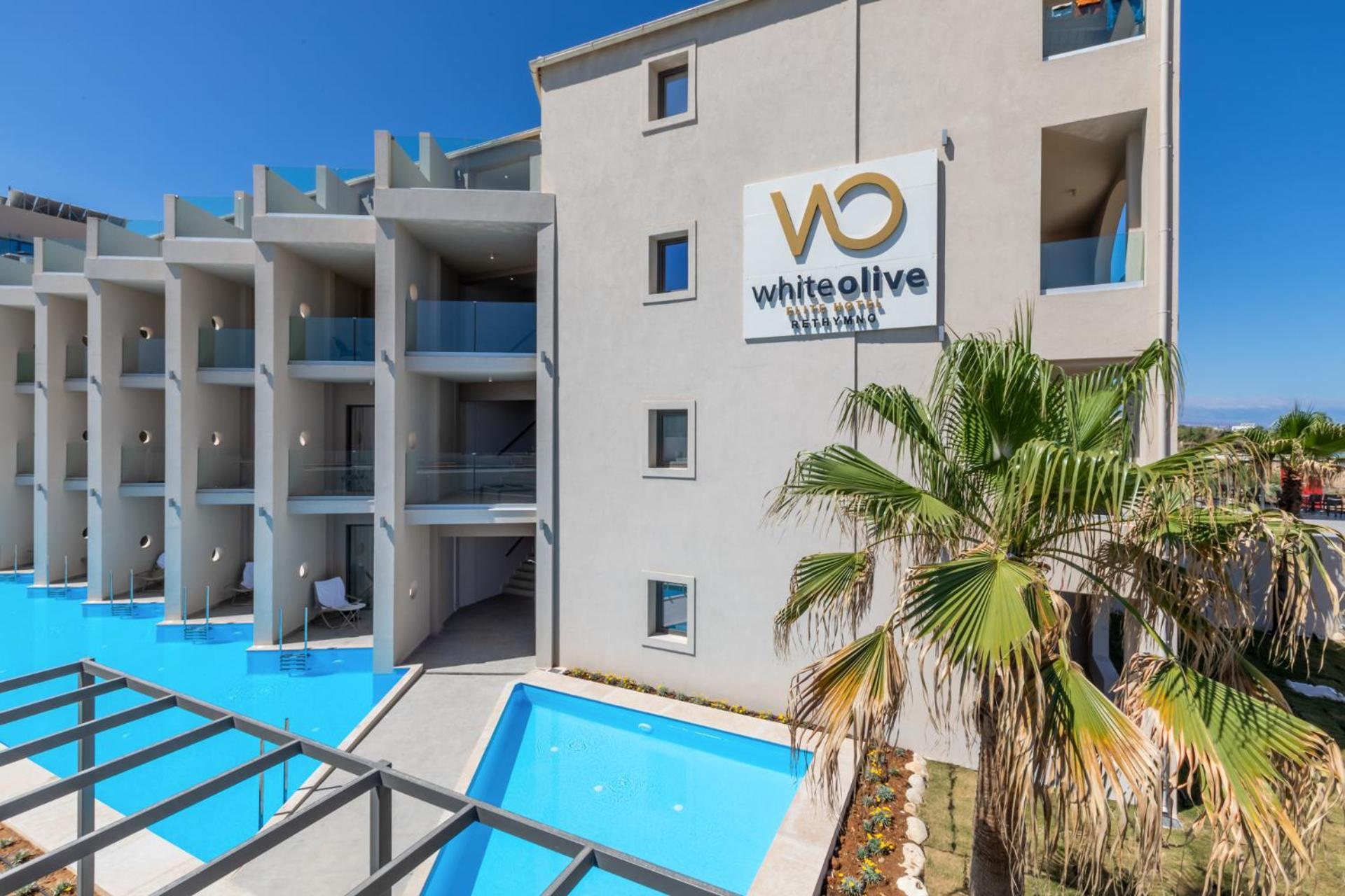 Готель White Olive Elite Rethymno Сфакакі Екстер'єр фото